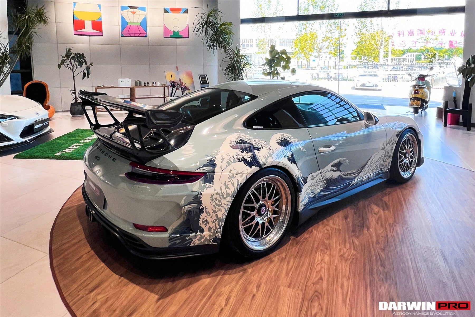 2017 - 2019 Porsche 911 991.2 GT3 Only GT3RS Style Trunk Spoiler Wing